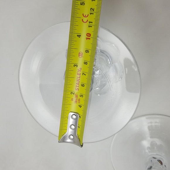 Heisey Sunflower Crystal Candle Holders - Picture 4 of 15